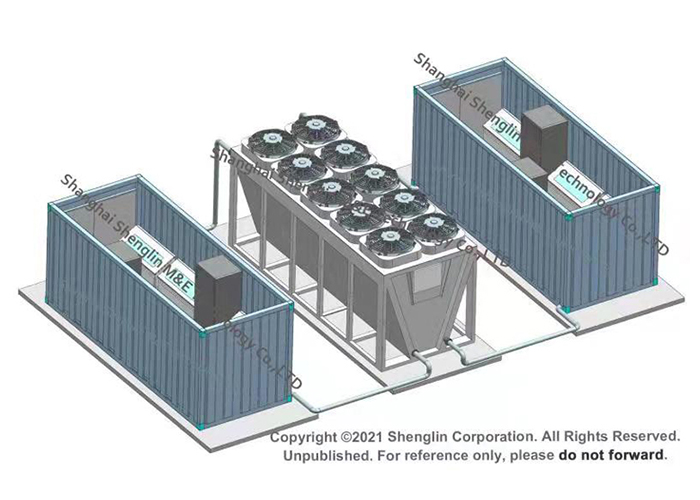 Dielectric Liquid Submersion Mining Rig Cooling System