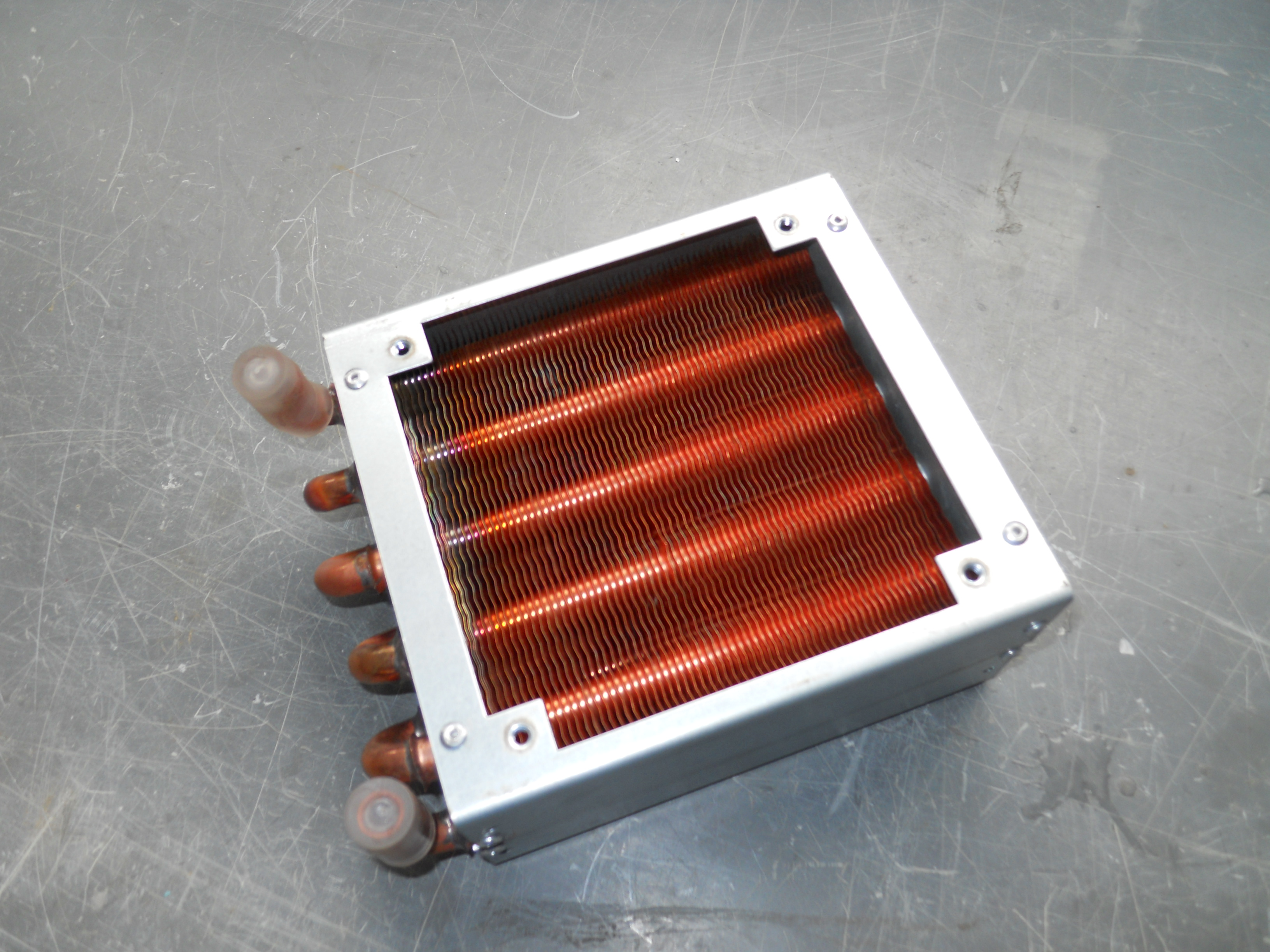 Copper Tube Copper Fin Heat Exchanger