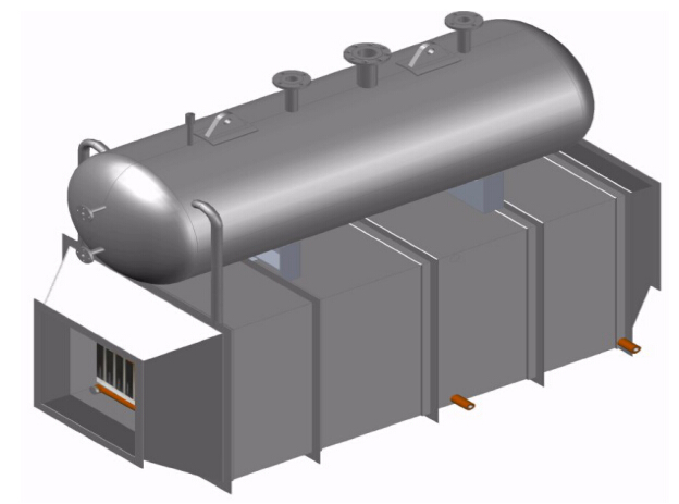 Oil heating water heater