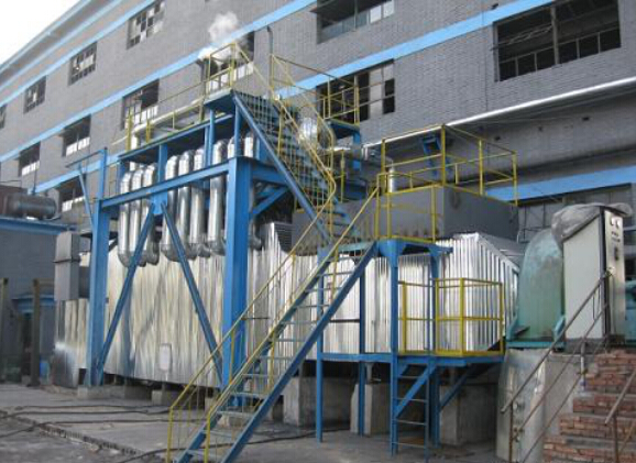 Waste heat steam generator for calcination kiln