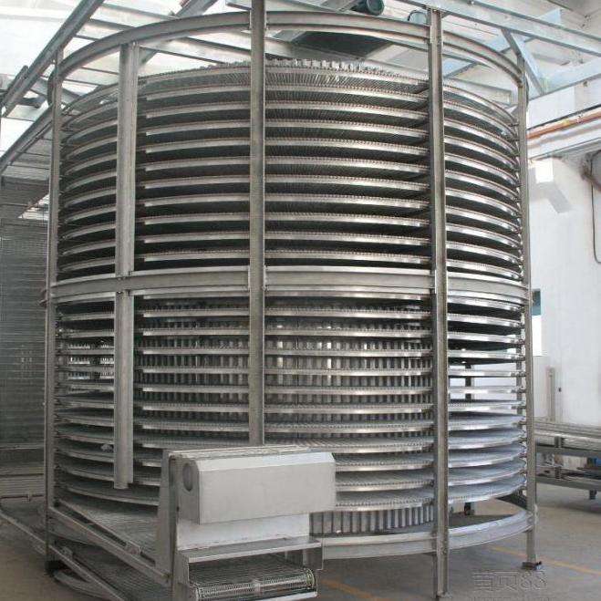 Single Spiral Drum Freezer