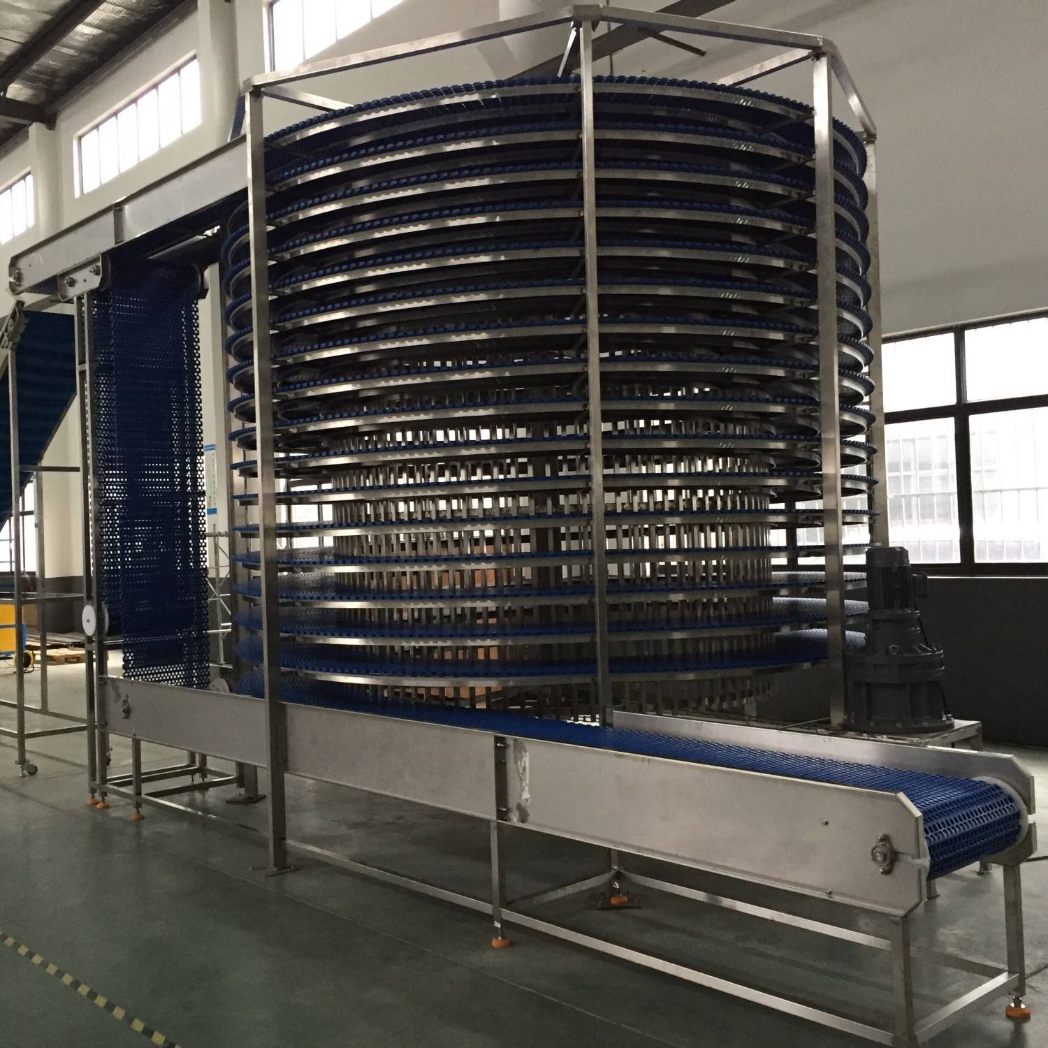 Single Spiral Drum Freezer