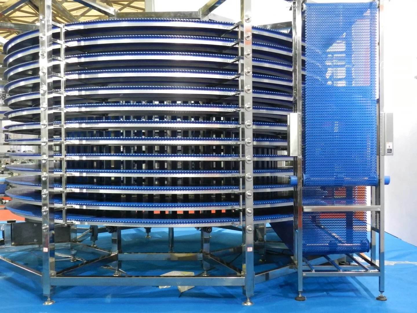 Single Spiral Drum Freezer